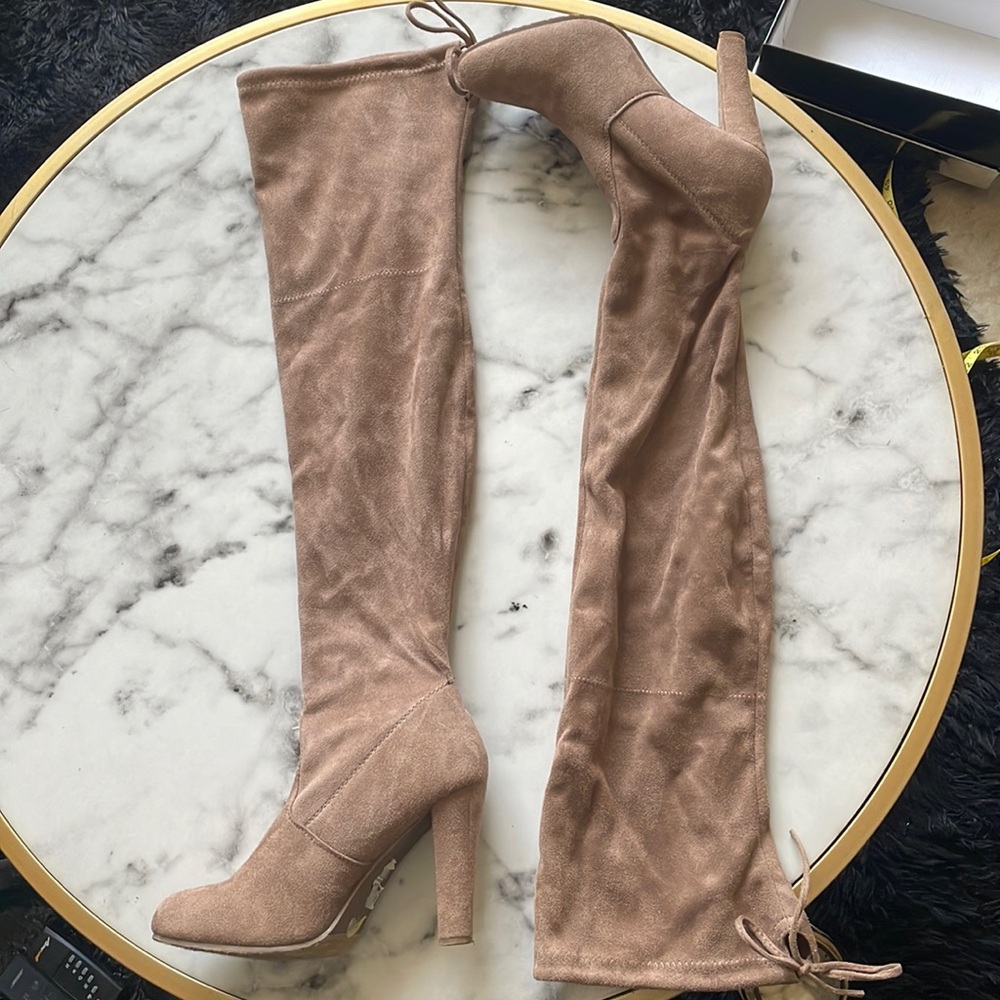 Forever knee high boots